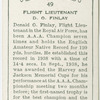 Flight Lieutenant D. G. Finlay.