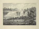 Falls on the Genesee rivers