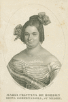 Marie Christina de Bourbon, Queen of Spain, 1808-78