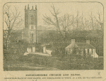 Donoughmore Church and Manse. The burial place of John Martin, and school-house in which, as a boy, he was educated.