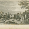 Interview of Massosoit with the Pilgrims