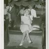 Amusements - Performers and Personalities - Lamour, Dorothy - In American Express pushcart