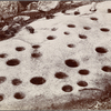 Rock in Yosemite Valley, 42 mortars, 10 inches deep and 10 across.