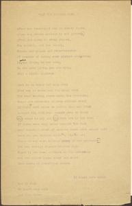 Ezra Pound collection of papers