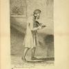 Man walking and reading a book.
