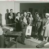 Art Exhibits - American Art Today - Sydney Kellner explains printing process