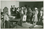 Art Exhibits - American Art Today - Sydney Kellner explains printing process