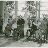 Art Exhibits - American Art Today - Fiorello LaGuardia with others at opening