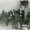 Art Exhibits - American Art Today - Grover Whalen speaking at opening