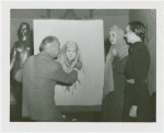 Art Exhibits - American Art Today - Man sketching woman