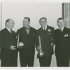 Art Exhibits - American Art Today - Grover Whalen with committee members