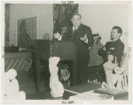 Art Exhibits - American Art Today - Fiorello LaGuardia at exhibit