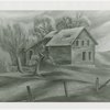 Art Exhibits - American Art Today - Works of Art - Shacks (Edgar Brilton)