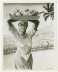 Art Exhibits - International Business Machines (IBM) - Haiti, The Coconut Vender (G. Remponeau
