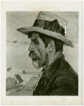 Art Exhibits - International Business Machines (IBM) - Chile, A Peasant (Pablo Burchard)