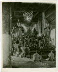 Art Exhibits - International Business Machines (IBM) - Siam, Interior of Siamese Pagoda (Georges Barriere)