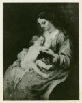 Art Exhibits - Masterpieces of Art Exhibit - Madonna and Child (Van Dyck)