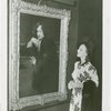 Art Exhibits - Masterpieces of Art Exhibit - Vera Zorina views Self-portrait (Van Dyck)