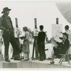 Art Students League - Students sketch male model in cowboy costume