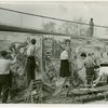 Art Students League - Students paint mural