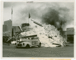 Automobiles - Death Dodgers - Car traveling through flaming wall