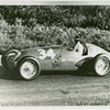 Automobiles - Grand Prix - Man driving Alfa-Romeo