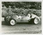 Automobiles - Grand Prix - Man driving Alfa-Romeo