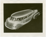 Automobiles - Model - Sketch of automobile of tomorrow