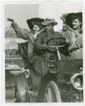 Automobiles - Ye Goode Olde Days - Car with man and three women