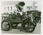 Automobiles - Ye Goode Olde Days - Man and woman in car
