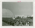 Aviation Exhibit - Yankee clipper flying at dedication of exhibit