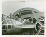 Aviation Exhibit - Miss American Aviation sitting atop Martin Bomber