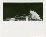 Aviation Exhibit - Building - Sketch from side