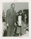 Ballantine - Carl W. Badenhausen and Ruth Askenas with $5,000