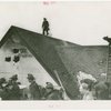 Ballantine - Firemen on roof