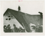 Ballantine - Firemen on roof