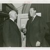 Ballantine - C.M. Wright receiving medal from Carl W. Gadenhausen