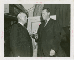 Ballantine - C.M. Wright receiving medal from Carl W. Gadenhausen