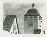 Ballantine - Inn - Tower and eave with mural