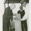 Belgium Participation - Laying cornerstone