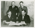 Belgium Participation - Gevaert, Joseph (Commissioner) - Signing contract