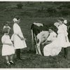 Borden - Cows - Milking - Girls milking cow