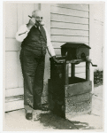 Borden - Jeffers, Henry (Inventor of Rotolactor, President of Walker-Gordon) - Tasting food