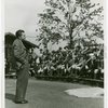 Boy Scouts - Jean Hersholt addresses group
