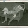 Boy Scouts - Boy in sleeping in building