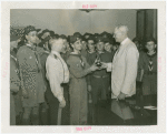Boy Scouts - Frank Darling receives trophy