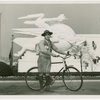 Boy Scouts - Jorge Antonio Ortiz with bike