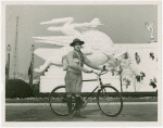 Boy Scouts - Jorge Antonio Ortiz with bike