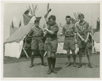 Boy Scouts - Group with rope