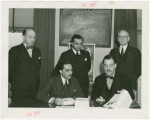 Brazil Participation - Raphael Correa de Oliveira, Grover Whalen and group signing contract